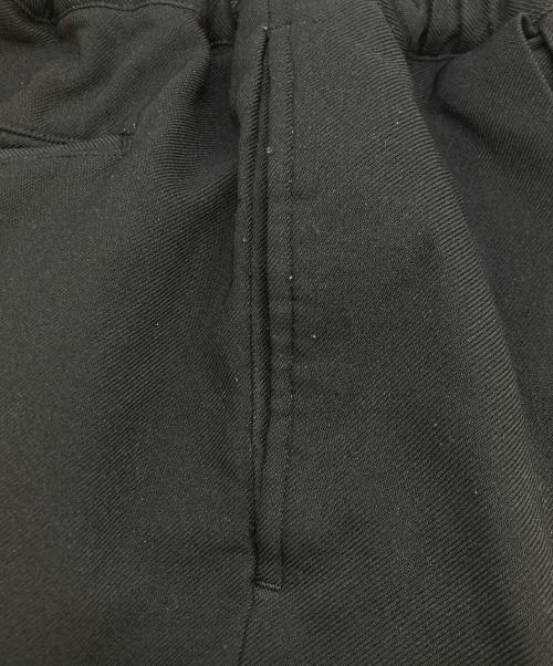 BLACK COMME des GARCONS（ブラックコムデギャルソン）BLACK COMME des GARCONS (ブラックコムデギャルソン) ボックスプリーツワイド イージー ロングパンツ ブラック サイズ:SIZE XSの古着・服飾アイテム