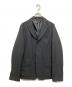 BLACK COMME des GARCONS（ブラックコムデギャルソン）の古着「ポリ縮絨3Bジャケット」｜ブラック