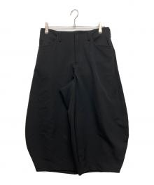 COMME des GARCONS HOMME PLUS（コムデギャルソンオムプリュス）の古着「ウールギャババルーン寅壱パンツ」｜ブラック