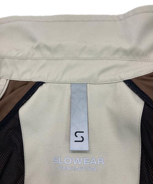 SLOWEAR（スロウウェア）SLOWEAR (スロウウェア) テック ステンカラーコート　63M017 ベージュ サイズ:SIZE48の古着・服飾アイテム