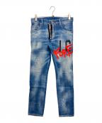 DSQUARED2ディースクエアード）の古着「ICON SKATER JEAN」｜インディゴ