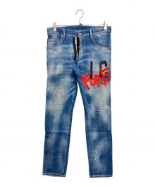 DSQUARED2（ディースクエアード）の古着「ICON SKATER JEAN」｜インディゴ