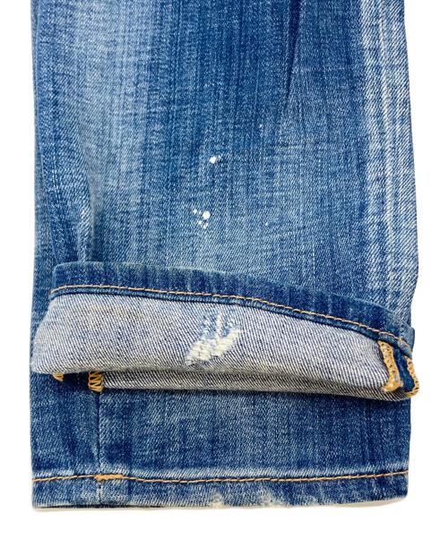 DSQUARED2（ディースクエアード）DSQUARED2 (ディースクエアード) ICON SKATER JEAN インディゴ サイズ:SIZE44の古着・服飾アイテム