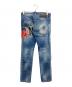 DSQUARED2 (ディースクエアード) ICON SKATER JEAN インディゴ サイズ:SIZE44：23000円