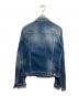 DSQUARED2 (ディースクエアード) ダメージ加工ウォッシュドデニムジャケット インディゴ サイズ:SIZE44：22000円