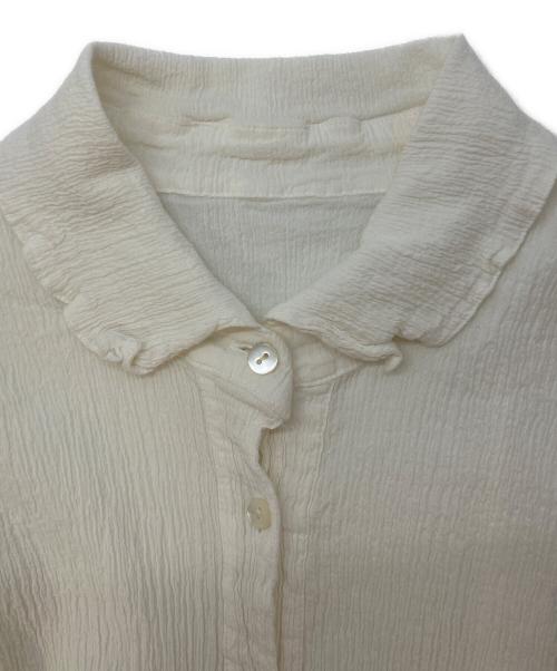 tsumori chisato（ツモリチサト）tsumori chisato (ツモリチサト) シワ加工シャツ アイボリー サイズ:SIZE 2の古着・服飾アイテム