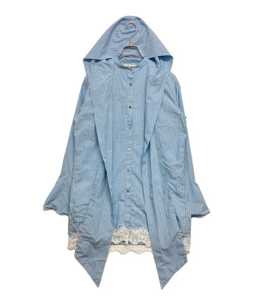 PRANK PROJECT（プランクプロジェクト）PRANK PROJECT (プランクプロジェクト) Bow tie shirt ブルー サイズ:SIZE Freeの古着・服飾アイテム