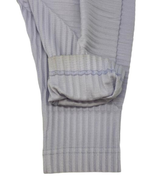 HOMME PLISSE ISSEY MIYAKE（オム プリッセ イッセイ ミヤケ）HOMME PLISSE ISSEY MIYAKE (オム プリッセ イッセイ ミヤケ) プリーツコーチジャケット パープル サイズ:SIZE4の古着・服飾アイテム