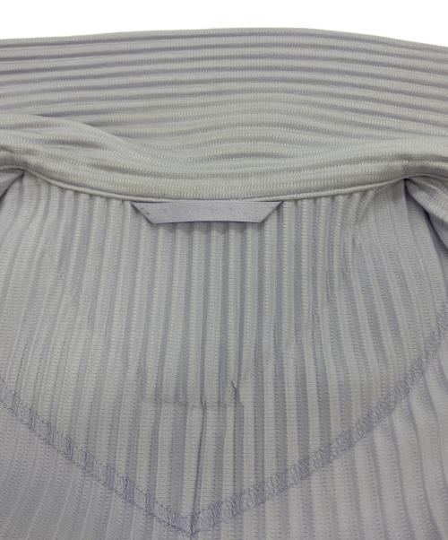 HOMME PLISSE ISSEY MIYAKE（オム プリッセ イッセイ ミヤケ）HOMME PLISSE ISSEY MIYAKE (オム プリッセ イッセイ ミヤケ) プリーツコーチジャケット パープル サイズ:SIZE4の古着・服飾アイテム