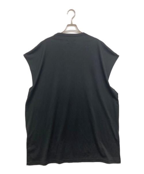 s'yte（サイト）s'yte (サイト) HIGH-GAUGE POLYESTER SMOOTH JERSEY LAYERED SLEEVELESS TOP ブラック サイズ:SIZE3の古着・服飾アイテム