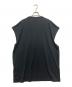 s'yte (サイト) HIGH-GAUGE POLYESTER SMOOTH JERSEY LAYERED SLEEVELESS TOP ブラック サイズ:SIZE3：7000円