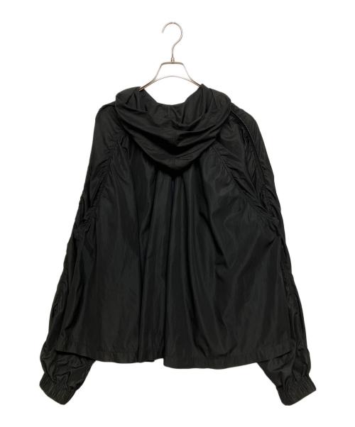 HYEIN SEO（ヘインソ）HYEIN SEO (ヘインソ) ナイロン混フーデットジャケット ブラック サイズ:SIZE3の古着・服飾アイテム