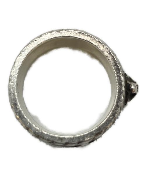GUCCI（グッチ）GUCCI (グッチ) Thin Silver Ring With Feline Head キャットヘッドリング シルバー サイズ:17号の古着・服飾アイテム