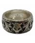 GUCCI（グッチ）の古着「Thin Silver Ring With Feline Head キャットヘッドリング」｜シルバー