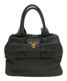 PRADA（プラダ）の古着「ハンドバッグ」｜ブラック