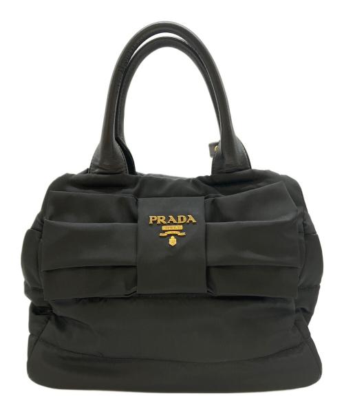 PRADA（プラダ）PRADA (プラダ) ハンドバッグ ブラックの古着・服飾アイテム