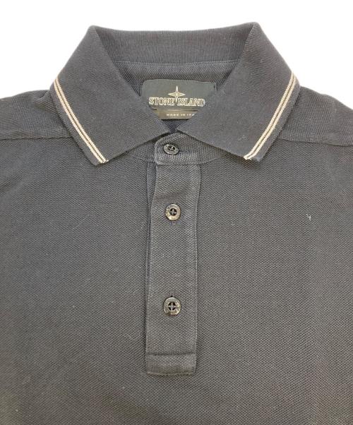 STONE ISLAND（ストーンアイランド）STONE ISLAND (ストーンアイランド) ポロシャツ ネイビー サイズ:SIZE Sの古着・服飾アイテム