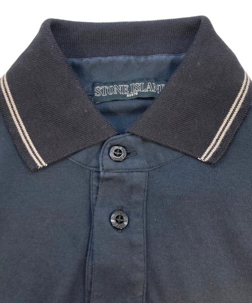 STONE ISLAND SHADOW PROJECT（ストーンアイランド シャドウプロジェクト）STONE ISLAND SHADOW PROJECT (ストーンアイランド シャドウプロジェクト) 半袖ポロシャツ ネイビー サイズ:SIZE Sの古着・服飾アイテム