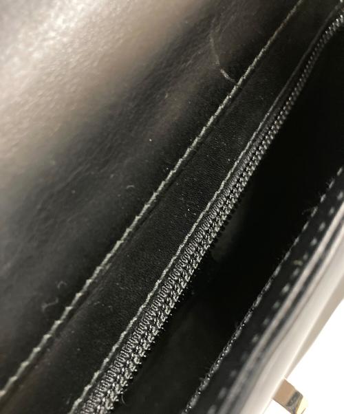 GUCCI（グッチ）GUCCI (グッチ) ヴィンテージショルダーバッグ ブラックの古着・服飾アイテム