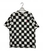 SUPREMEシュプリーム）の古着「Small Box Tee Checkerboard」｜グレー×ホワイト