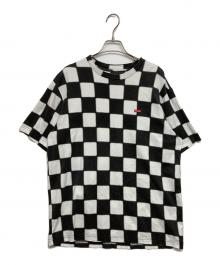 SUPREME（シュプリーム）の古着「Small Box Tee Checkerboard」｜グレー×ホワイト