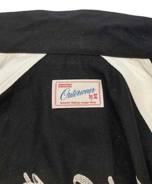 Subculture（サブカルチャー）Subculture (サブカルチャー) TWO－TONE CLOTH JACKET ブラック サイズ:SIZE1の古着・服飾アイテム