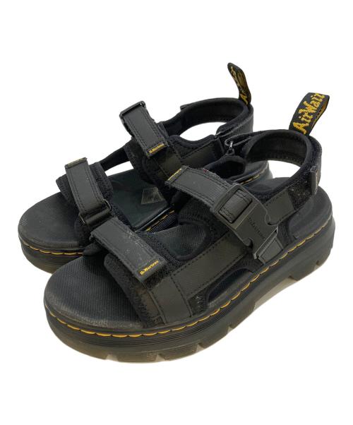 Dr.Martens（ドクターマーチン）Dr.Martens (ドクターマーチン) FORSTER マルチストラップ サンダル ブラック サイズ:SIZE UK5の古着・服飾アイテム