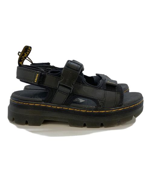 Dr.Martens（ドクターマーチン）Dr.Martens (ドクターマーチン) FORSTER マルチストラップ サンダル ブラック サイズ:SIZE UK5の古着・服飾アイテム