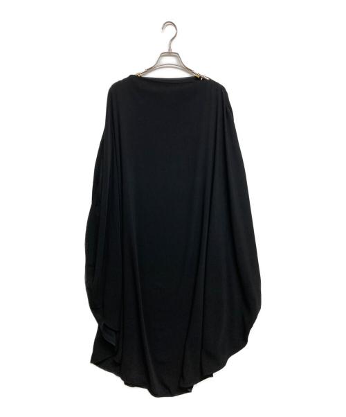 MM6 Maison Margiela（エムエムシックスメゾンマルジェラ）MM6 Maison Margiela (エムエムシックスメゾンマルジェラ) ベルト付デザインノースリーブワンピース ブラック サイズ:Free(記載なし)の古着・服飾アイテム