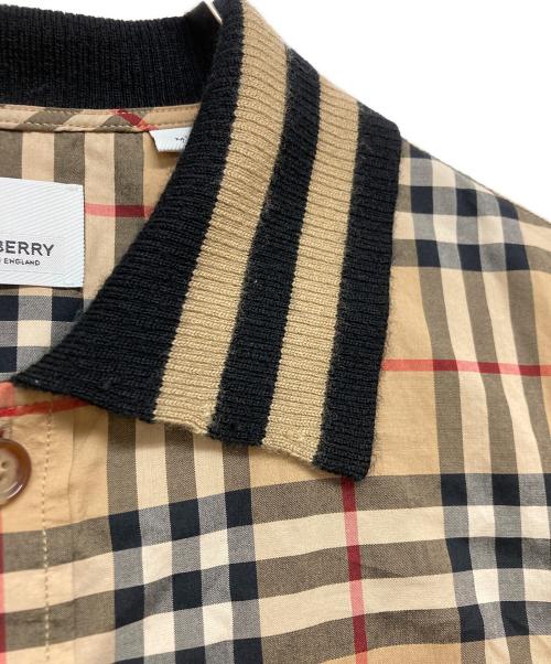 BURBERRY LONDON（バーバリーロンドン）BURBERRY LONDON (バーバリーロンドン) ノヴァチェックシャツ - Towner(タウナー） ブラウン サイズ:SIZE Mの古着・服飾アイテム