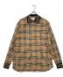 BURBERRY LONDON（バーバリーロンドン）の古着「ノヴァチェックシャツ - Towner(タウナー）」｜ブラウン