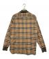 BURBERRY LONDON (バーバリーロンドン) ノヴァチェックシャツ - Towner(タウナー） ブラウン サイズ:SIZE M：25000円