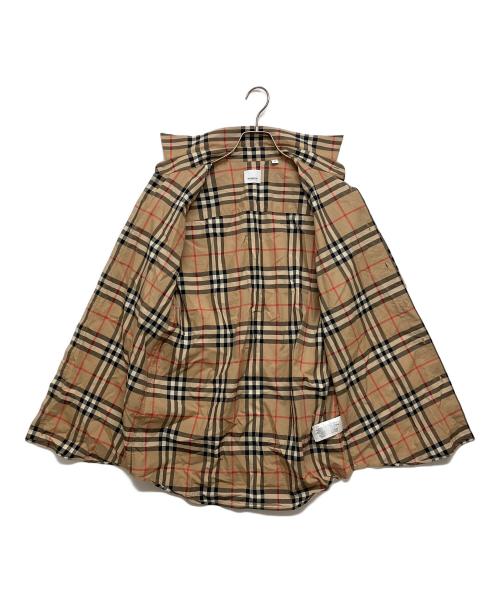 BURBERRY LONDON（バーバリーロンドン）BURBERRY LONDON (バーバリーロンドン) ノバチェックS/Sシャツ ブラウン サイズ: SIZE Mの古着・服飾アイテム