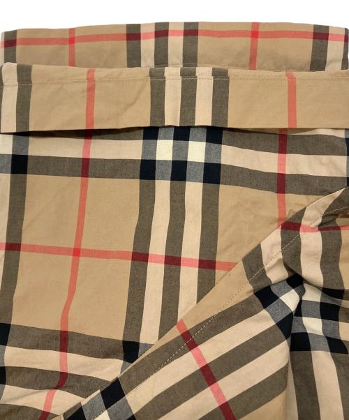 BURBERRY LONDON（バーバリーロンドン）BURBERRY LONDON (バーバリーロンドン) ノバチェックS/Sシャツ ブラウン サイズ: SIZE Mの古着・服飾アイテム