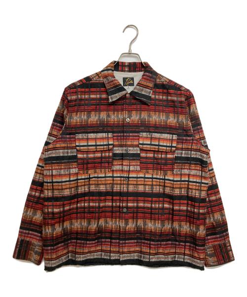 Needles（ニードルズ）Needles (ニードルズ) C.O.B. Classic Shirt　HM088 レッド サイズ:SIZE Mの古着・服飾アイテム