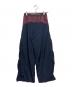 KAPPA (カッパ) THINGS THAT MATTER (シングスザットマター) JERSEY BALLOON PANTS レッド×ネイビー サイズ:SIZE M：18000円