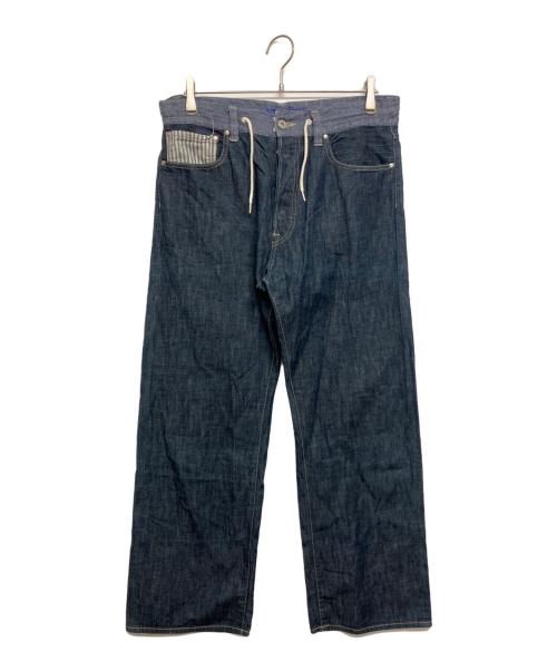 COMME des GARCONS JUNYA WATANABE MAN（コム デ ギャルソン ジュンヤ ワタナベ マン）COMME des GARCONS JUNYA WATANABE MAN (コム デ ギャルソン ジュンヤ ワタナベ マン) コットンリネンデニム インディゴ サイズ:SIZE Mの古着・服飾アイテム
