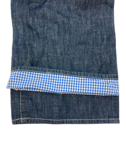 COMME des GARCONS JUNYA WATANABE MAN（コム デ ギャルソン ジュンヤ ワタナベ マン）COMME des GARCONS JUNYA WATANABE MAN (コム デ ギャルソン ジュンヤ ワタナベ マン) コットンリネンデニム インディゴ サイズ:SIZE Mの古着・服飾アイテム