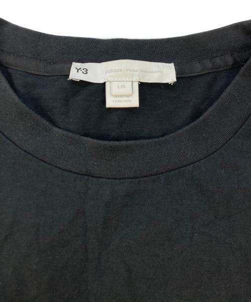 Y-3（ワイスリー）Y-3 (ワイスリー) M CH1 SS TEE - LARGE LOGO ブラック サイズ:SIZE Lの古着・服飾アイテム