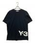 Y-3（ワイスリー）の古着「M CH1 SS TEE - LARGE LOGO」｜ブラック