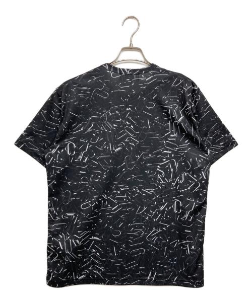 BLACK COMME des GARCONS（ブラックコムデギャルソン）BLACK COMME des GARCONS (ブラックコムデギャルソン) NIKE (ナイキ) コラボプリントTシャツ ブラック サイズ:SIZE XLの古着・服飾アイテム