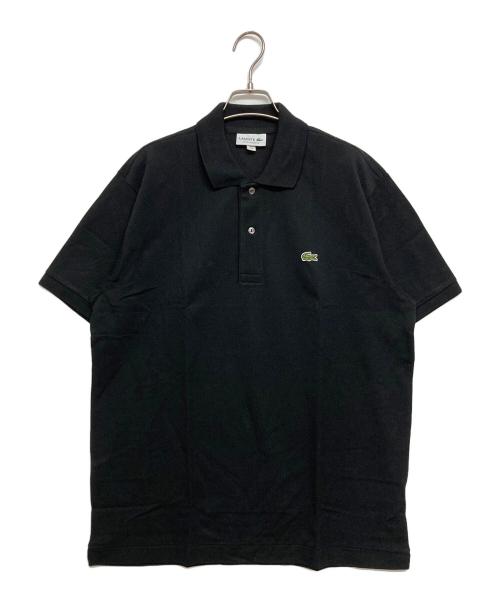 LACOSTE（ラコステ）LACOSTE (ラコステ) 半袖ポロシャツ ブラック サイズ:SIZE Lの古着・服飾アイテム
