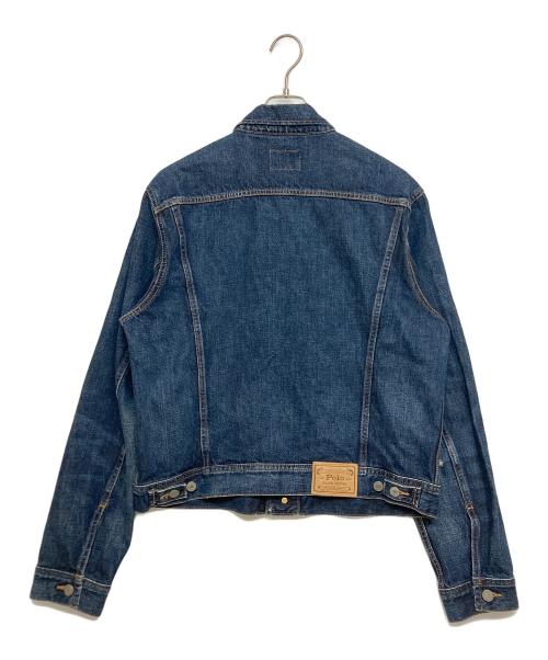 POLO RALPH LAUREN（ポロ・ラルフローレン）POLO RALPH LAUREN (ポロ・ラルフローレン) デニムジャケット インディゴ サイズ:SIZE Lの古着・服飾アイテム