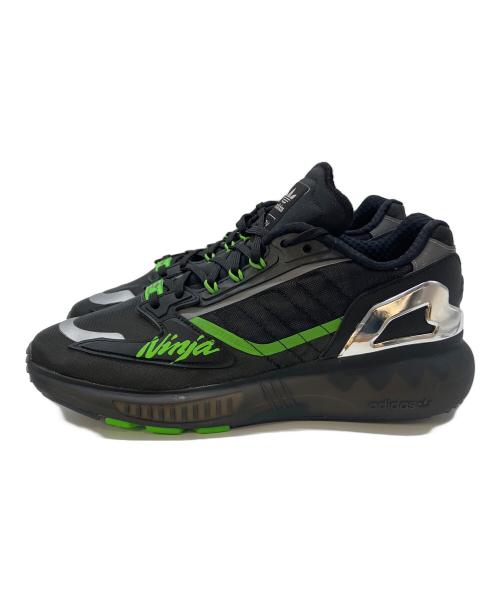 adidas（アディダス）adidas (アディダス) kawasaki (カワサキ) ORIGINALS ZX 5K BOOST Ninja(オリジナルズ ゼットエックス 5ケー ブースト） Core Black サイズ:SIZE28 未使用品の古着・服飾アイテム