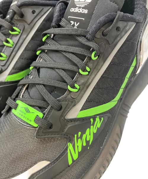 adidas（アディダス）adidas (アディダス) kawasaki (カワサキ) ORIGINALS ZX 5K BOOST Ninja(オリジナルズ ゼットエックス 5ケー ブースト） Core Black サイズ:SIZE28 未使用品の古着・服飾アイテム