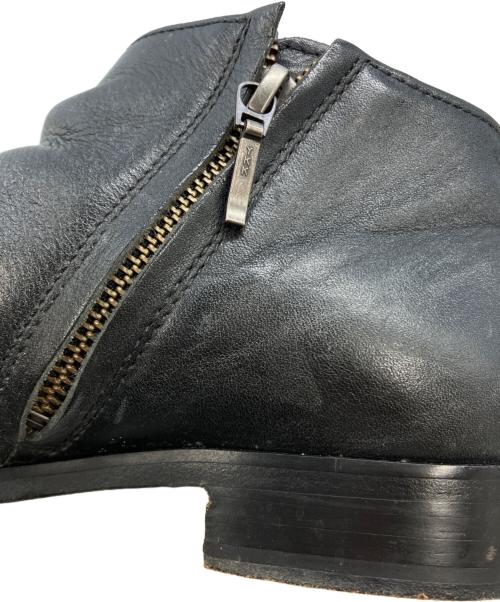 PADRONE（パドローネ）PADRONE (パドローネ) SHORT SIDE ZIP BOOTS / サイドジップショートブーツ ブラック サイズ:SIZE 40の古着・服飾アイテム