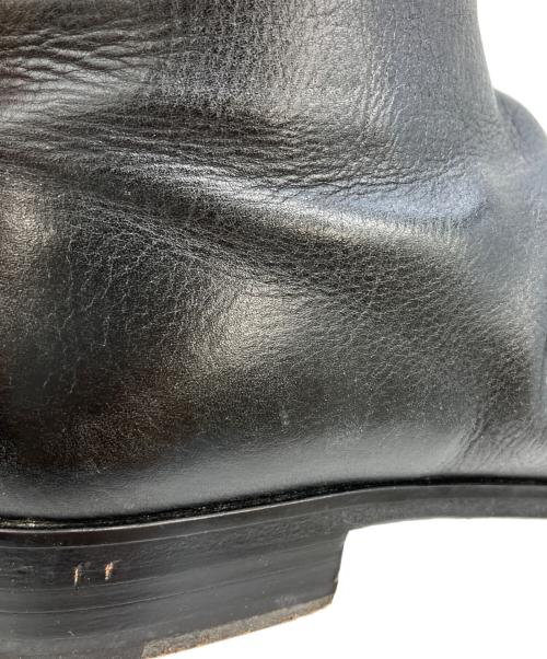 PADRONE（パドローネ）PADRONE (パドローネ) SHORT SIDE ZIP BOOTS / サイドジップショートブーツ ブラック サイズ:SIZE 40の古着・服飾アイテム