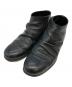 PADRONE（パドローネ）の古着「SHORT SIDE ZIP BOOTS / サイドジップショートブーツ」｜ブラック