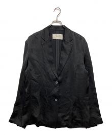 TODAYFUL（トゥデイフル）の古着「Satin Over Jacket (サテン オーバー ジャケット）」｜ブラック