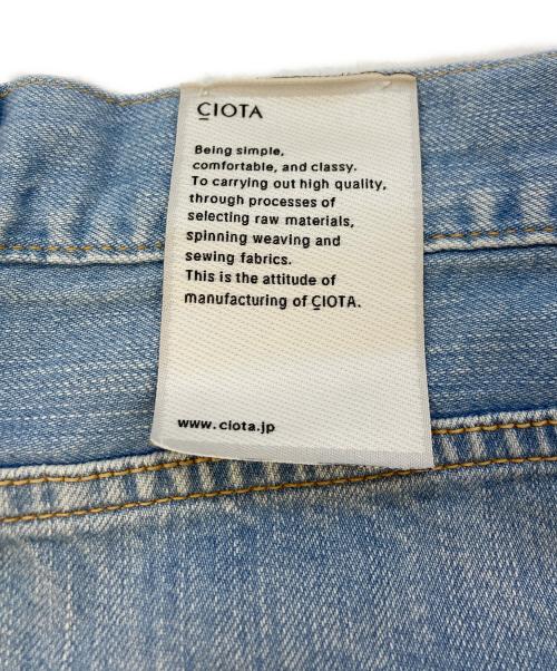 CIOTA（シオタ）CIOTA (シオタ) デニムパンツ インディゴ サイズ:SIZE27の古着・服飾アイテム